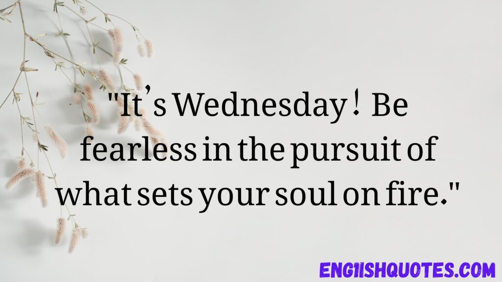 Inspirational Wednesday Quotes for Work