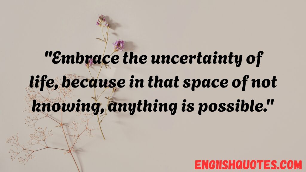 Life is Unpredictable Quotes