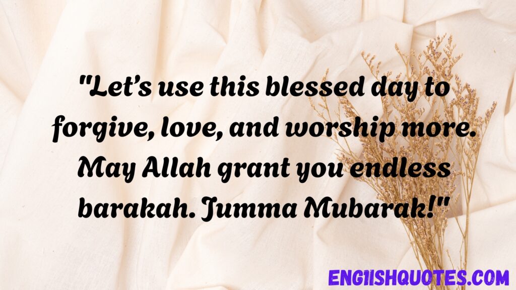 Best 10 Jumma Mubarak Quotes
