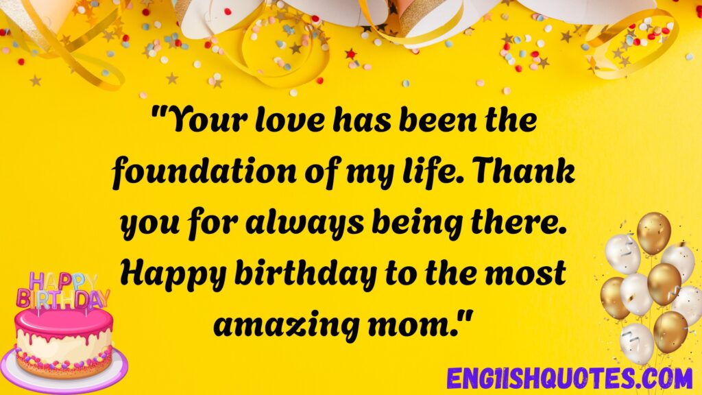 Touching Birthday Quotes for Mom