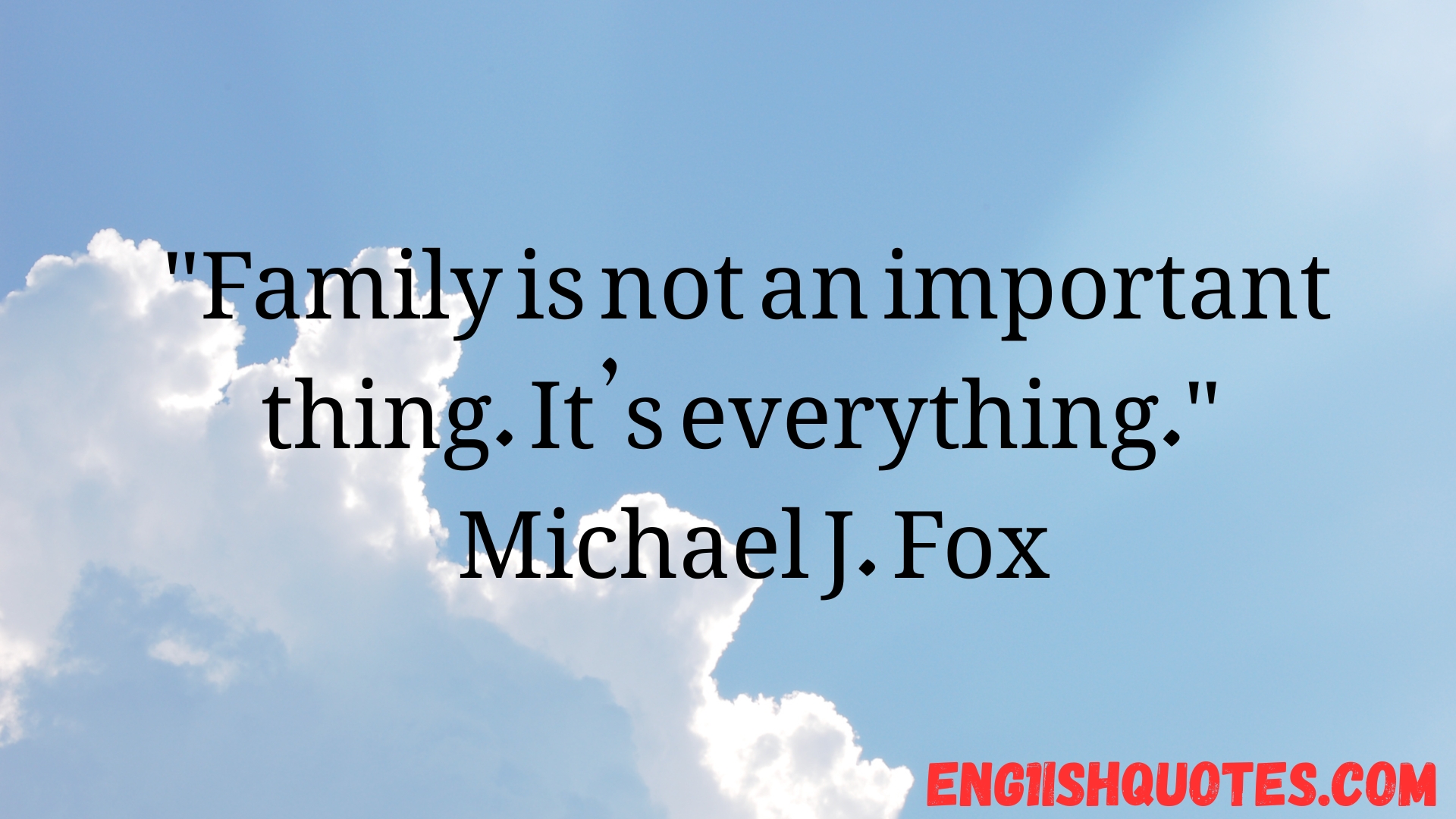 Family Quotes in English