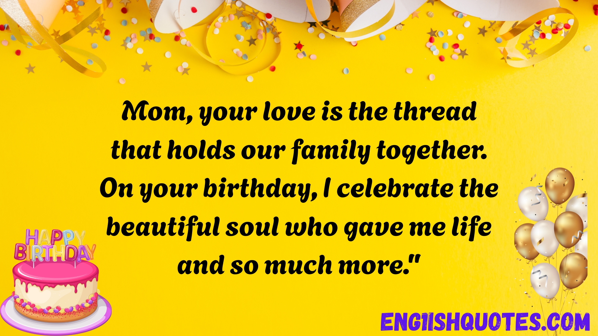 Touching Birthday Quotes for Mom